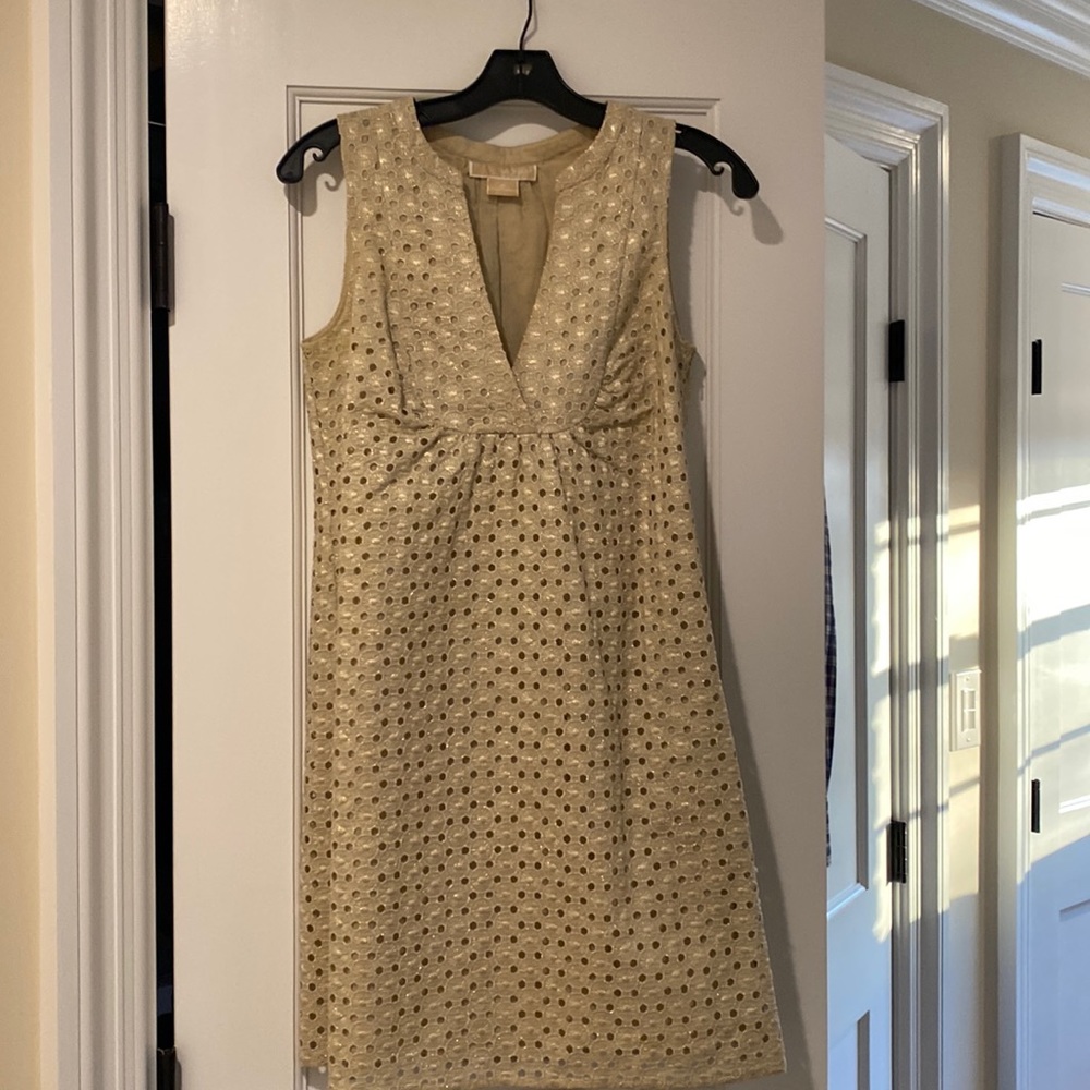 Michael by Michael Kors eyelet dress